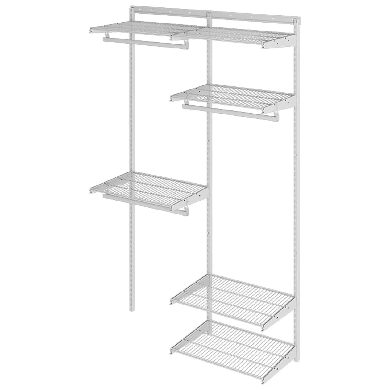 гардеробная система практик home optima g120 белая гардеробная система практик home optima g120 белая