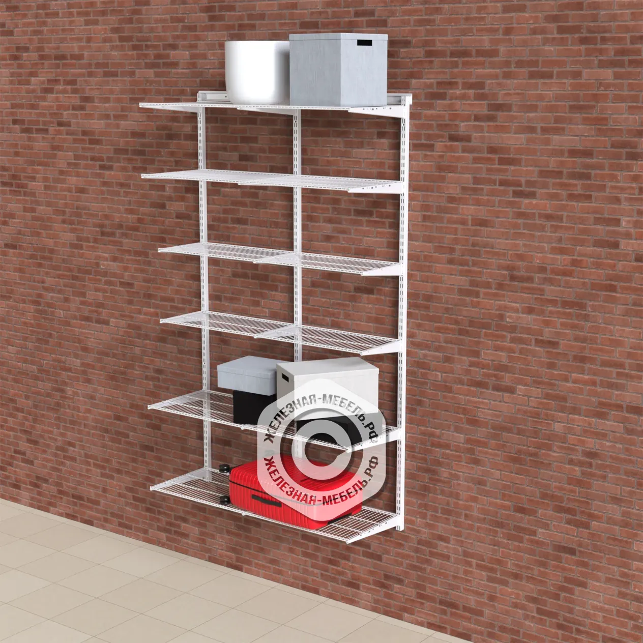 гардеробная система практик home балкон 1 белая гардеробная система практик home балкон 1 белая