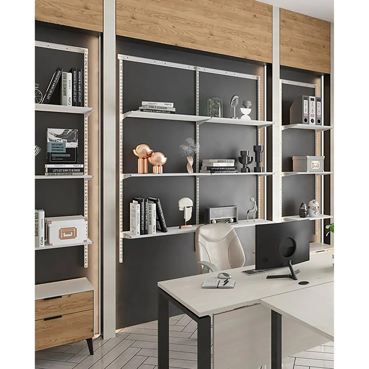 гардеробная система практик home офис 1 белая гардеробная система практик home офис 1 белая