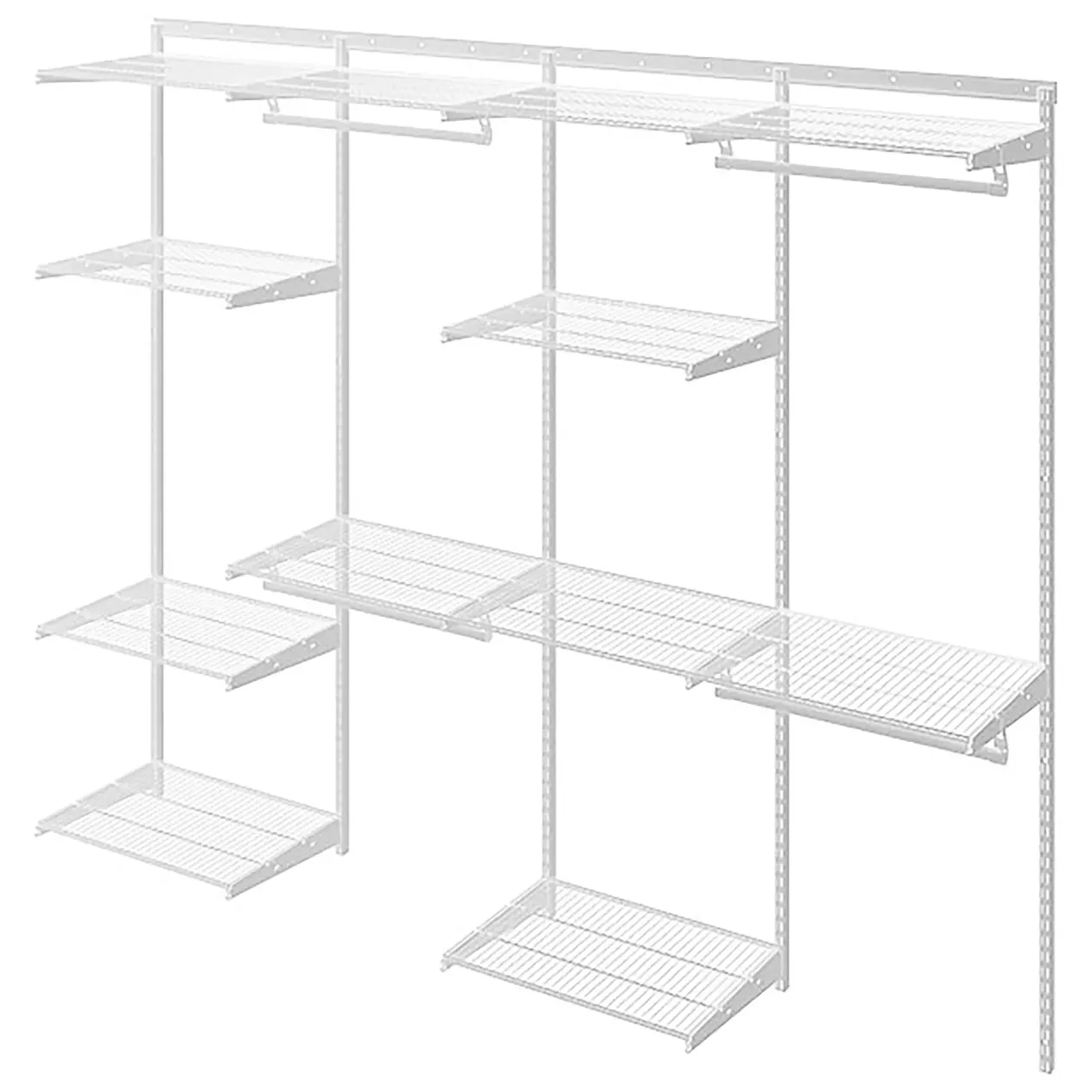 гардеробная система практик home max g240 белая гардеробная система практик home max g240 белая