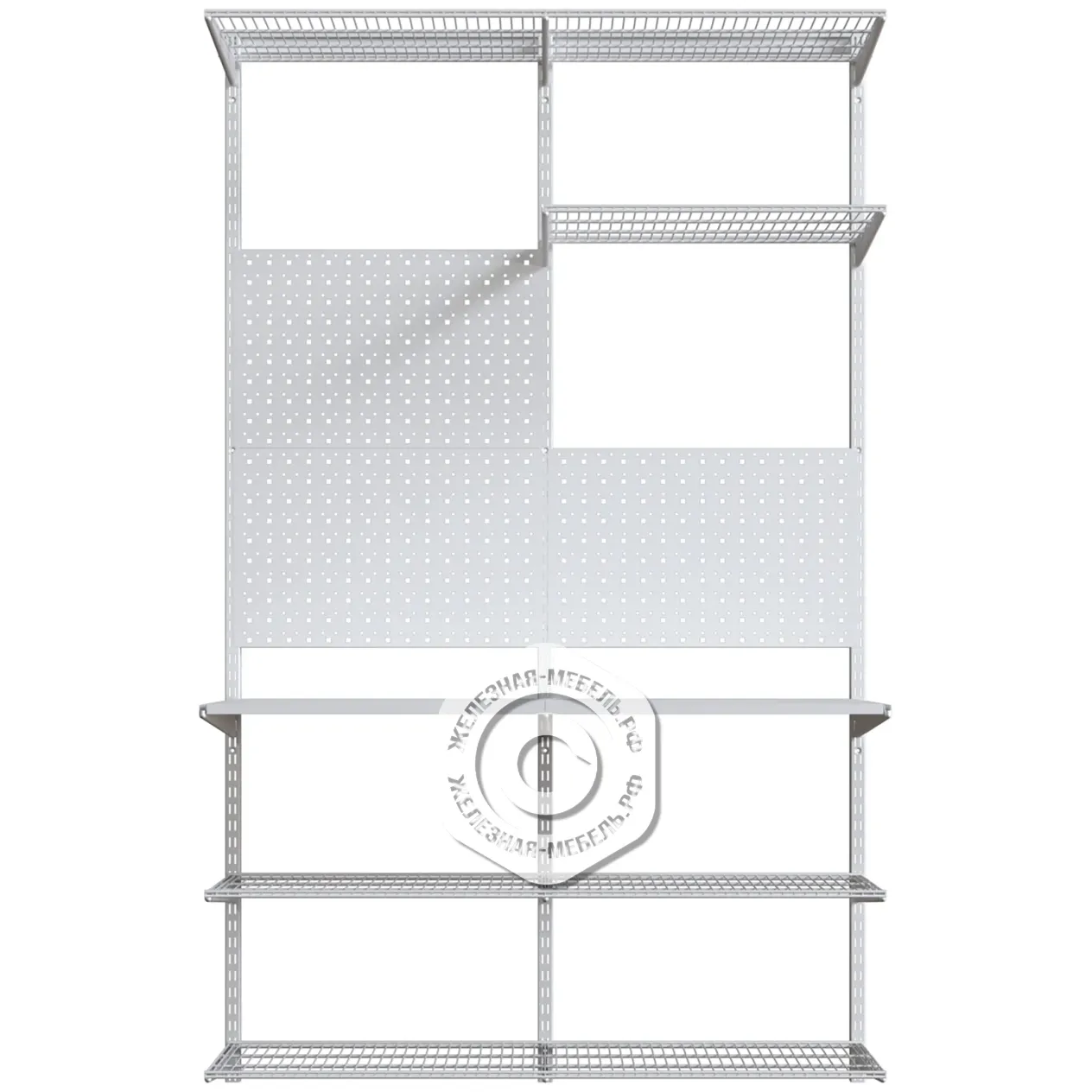 гардеробная система практик home балкон 4 белая гардеробная система практик home балкон 4 белая