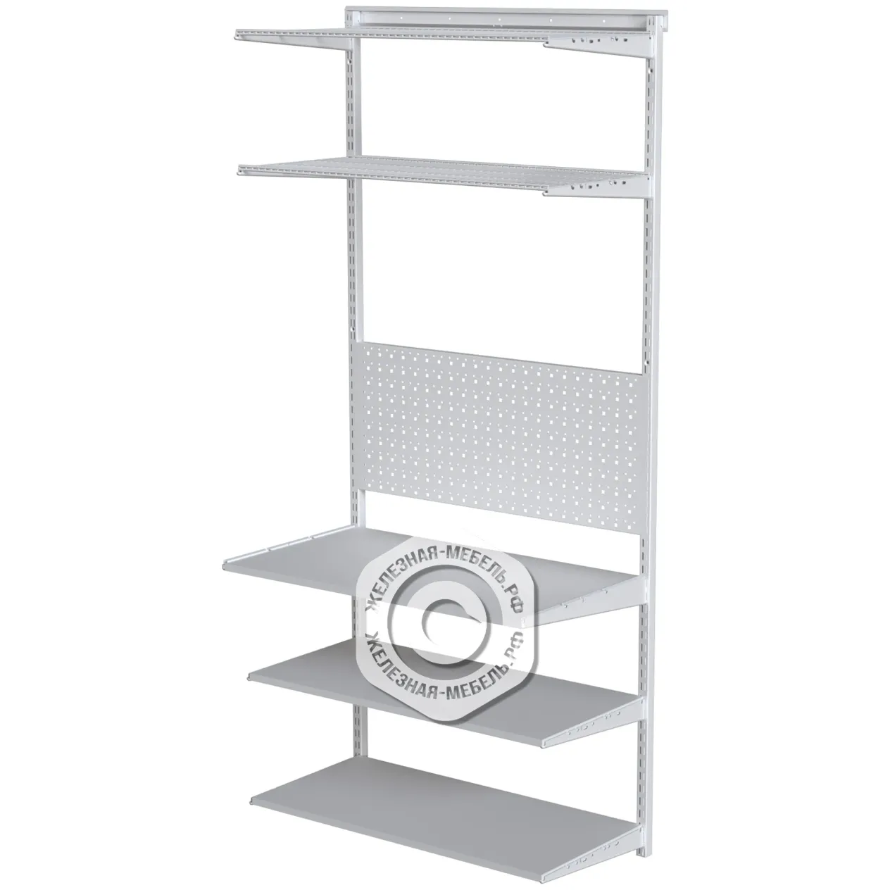 гардеробная система практик home балкон 3 белая гардеробная система практик home балкон 3 белая