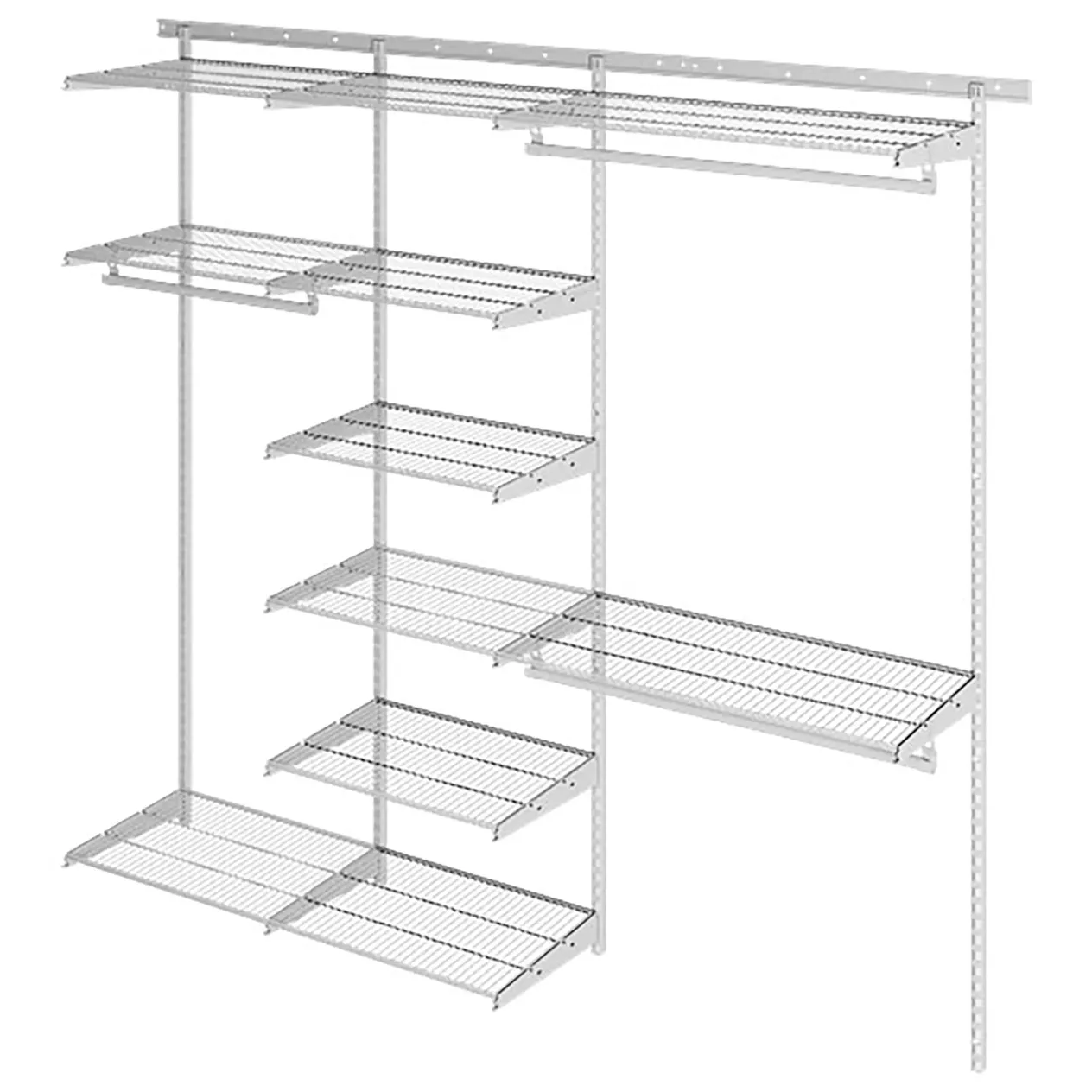 гардеробная система практик home детская 3 белая гардеробная система практик home детская 3 белая