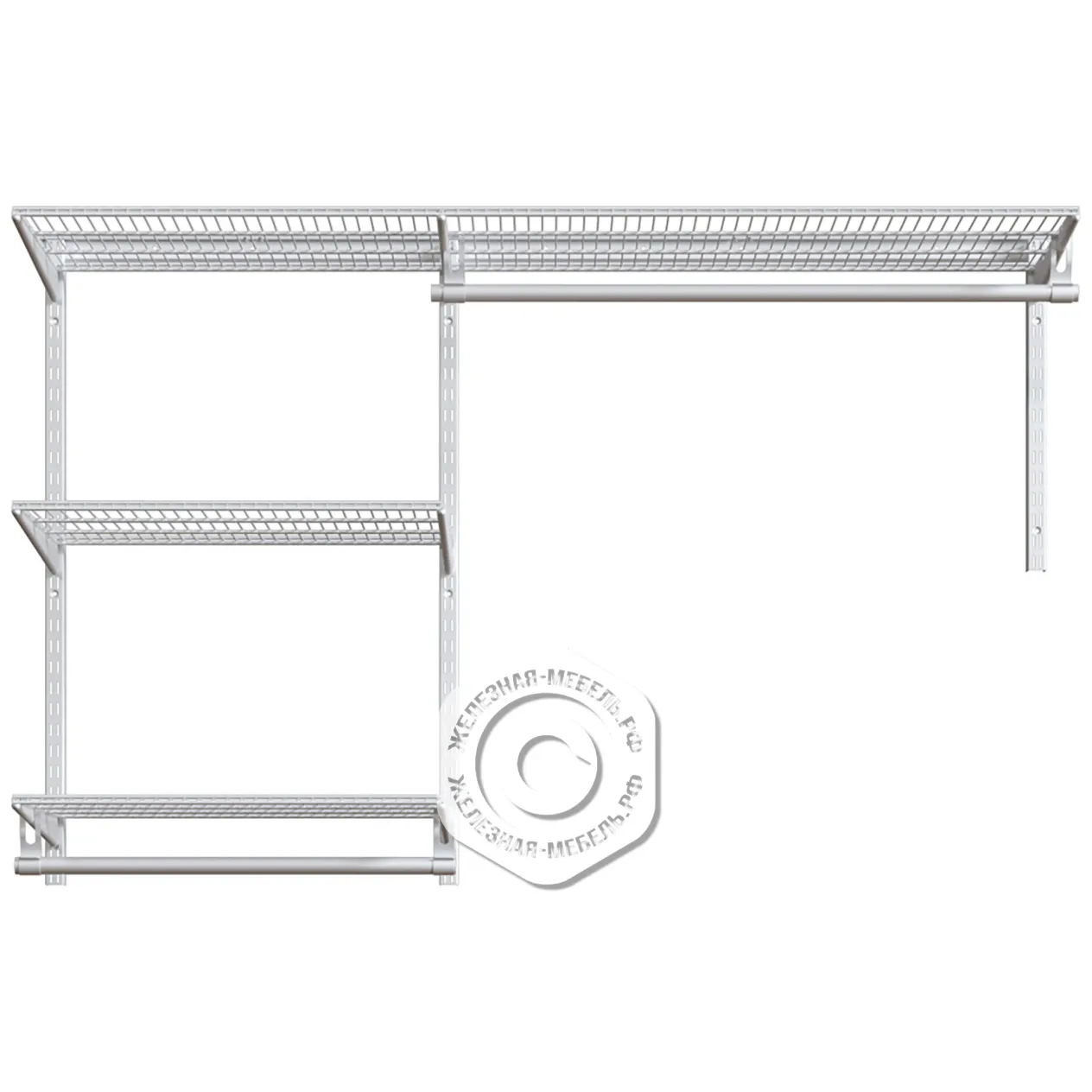 гардеробная система практик home прихожая light 7 белая гардеробная система практик home прихожая light 7 белая