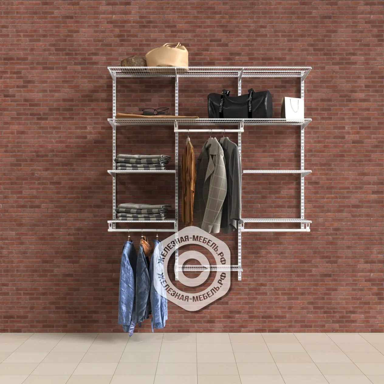 гардеробная система практик home прихожая light 8 белая гардеробная система практик home прихожая light 8 белая