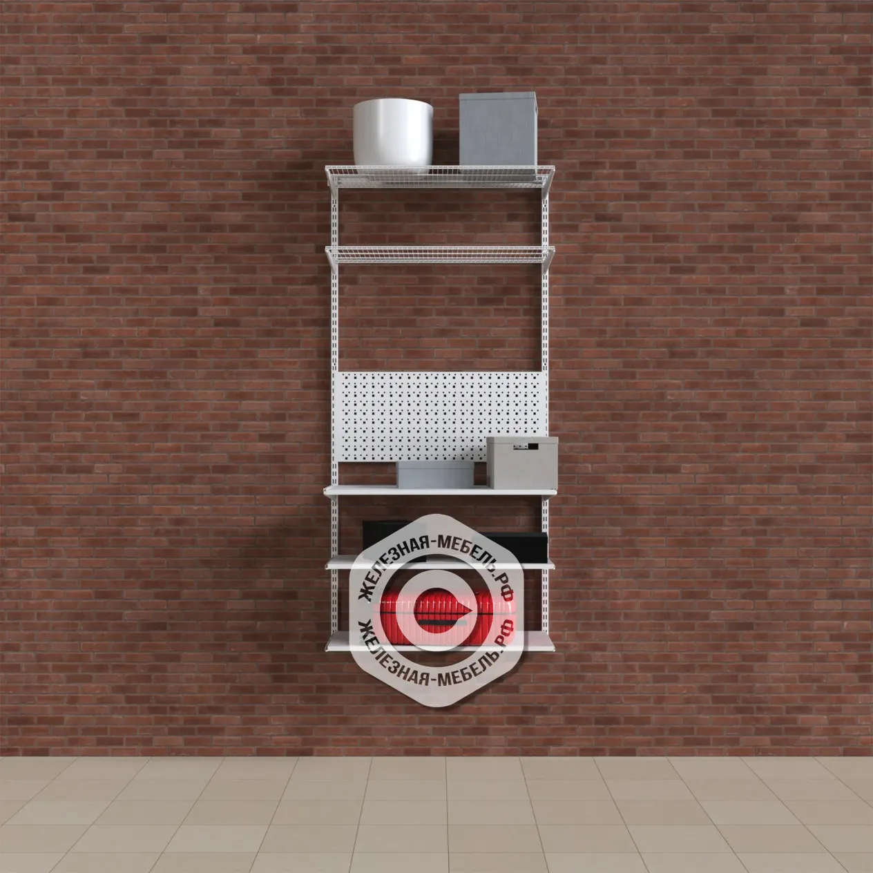 гардеробная система практик home балкон 3 белая гардеробная система практик home балкон 3 белая