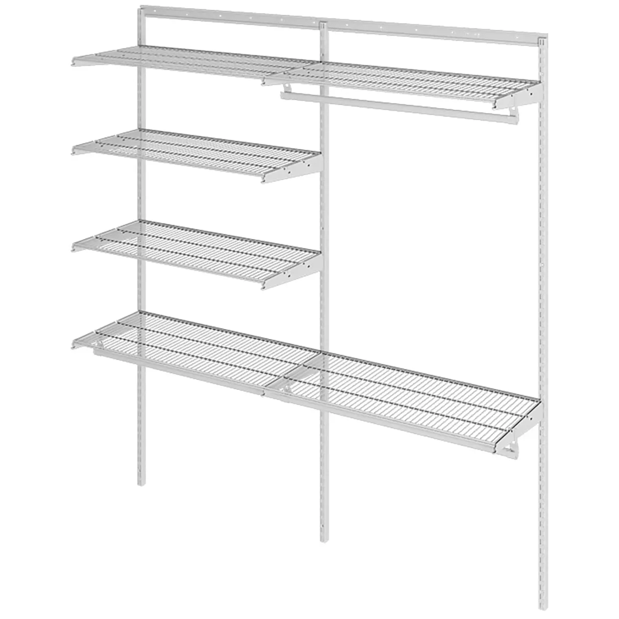 гардеробная система практик home optima g180 белая гардеробная система практик home optima g180 белая