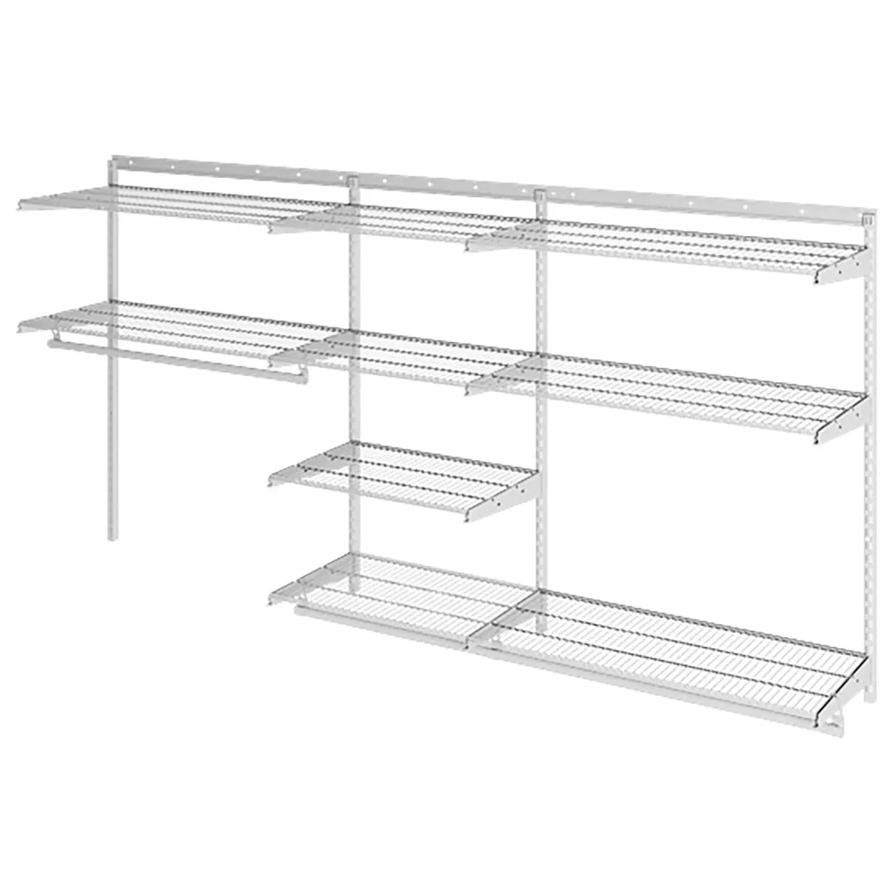 гардеробная система практик home optima g240 белая гардеробная система практик home optima g240 белая